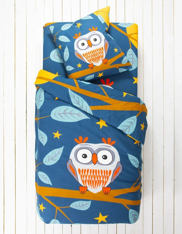 Blancheporte Linge De Lit Enfant Chouki Coton – Imprimé Hibou 4