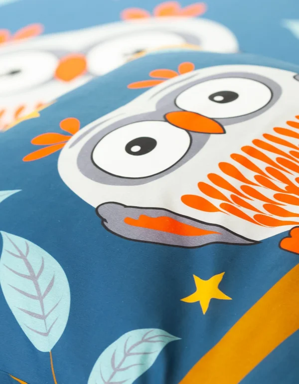 Blancheporte Linge De Lit Enfant Chouki Coton – Imprimé Hibou 6