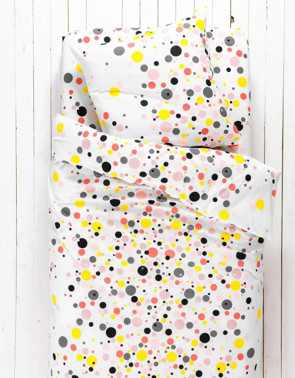 Blancheporte Linge De Lit Enfant Pétillant – Coton Imprimé Bulles Multicolores 3