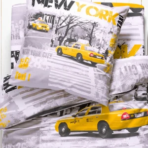 Blancheporte Linge De Lit Enfant Drive – Polycoton Imprimé Taxis New-yorkais 13