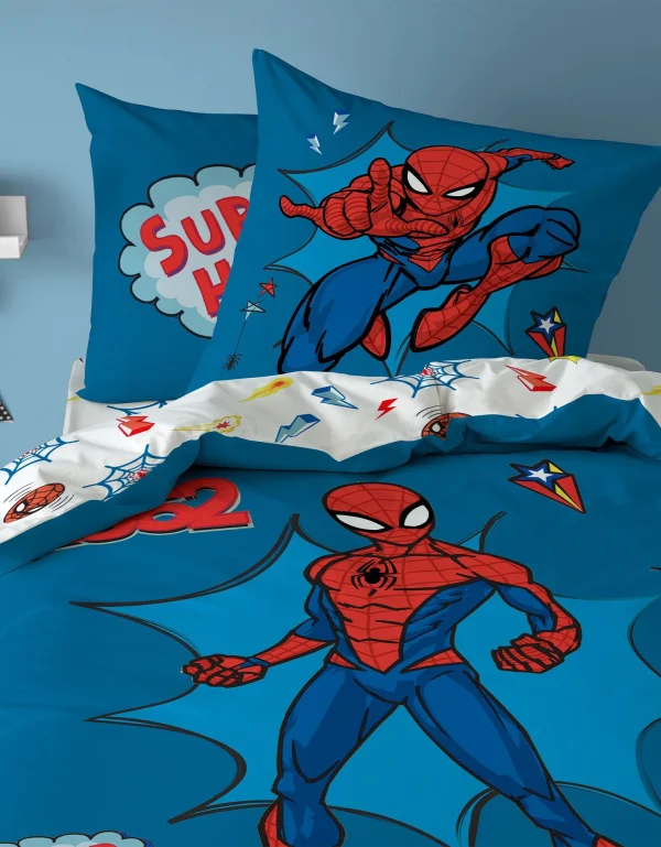 Blancheporte Parure De Lit Spiderman Super Hero – Coton 1