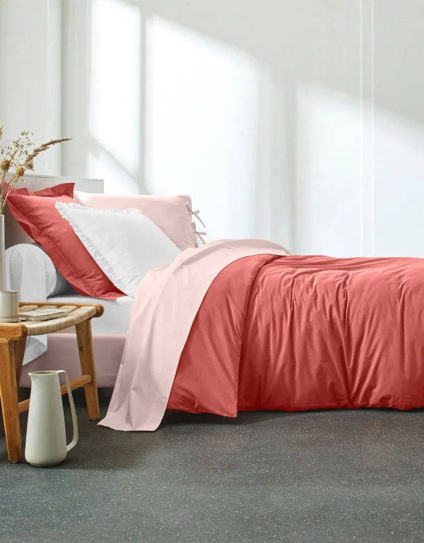 Colombine Linge De Lit Uni Percale 1