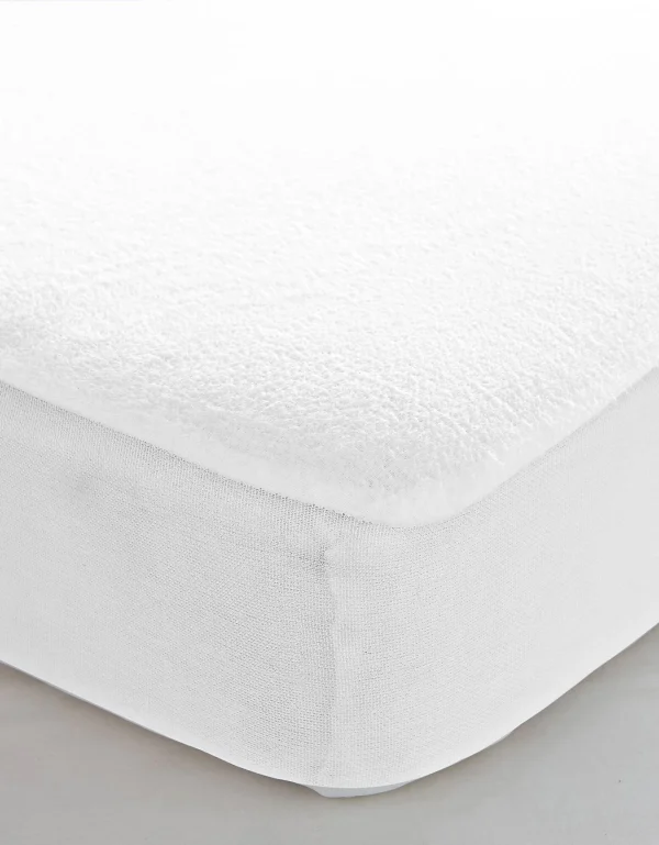 Blancheporte Protège-matelas Absorbant Molleton Coton Recyclé Bonnets 29 Cm 1