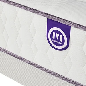 Merinos Matelas 560 Ressorts + Mémoire De Forme Mérinos 26 Cm Confort Moelleux 12