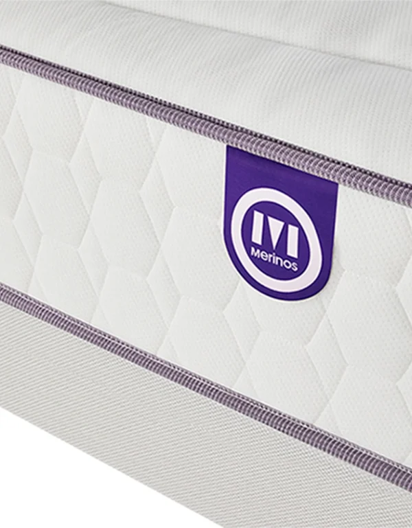 Merinos Matelas 560 Ressorts + Mémoire De Forme Mérinos 26 Cm Confort Moelleux 4