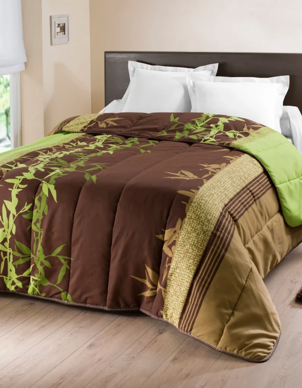 Blancheporte Couette Microfibre Imprimée Jungle 400g/m2 1