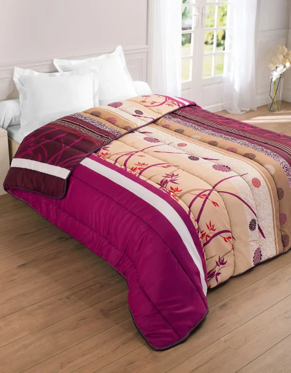 Blancheporte Couette Microfibre Imprimée Floral 200g/m2 1