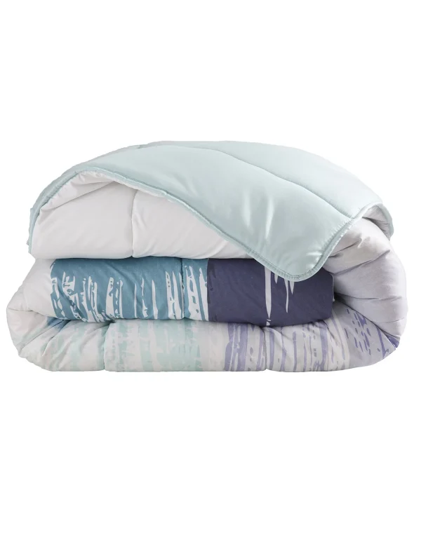 Blancheporte Couette Microfibre Imprimée Pastel 200g/m² 4