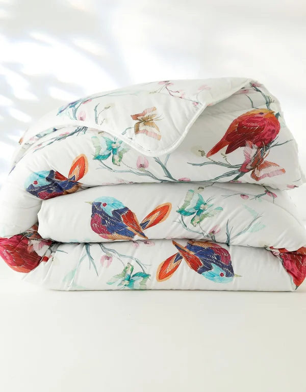 Blancheporte Couette Coton Imprimée Oiseaux 200 G/m2 3