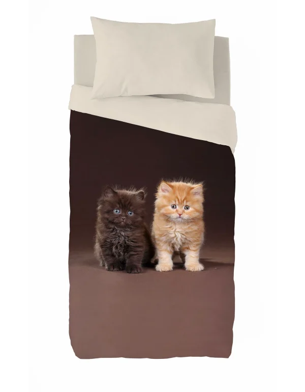 Blancheporte Couette Microfibre Duo Chatons 200 G/m² 4