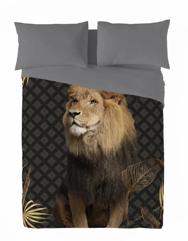 Blancheporte Couette Microfibre Imprimé Lion 200 G/m² 3