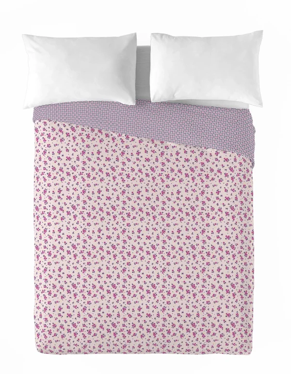 Blancheporte Couette Microfibre Micro Imprimé Fleurs 200 G/m² 3