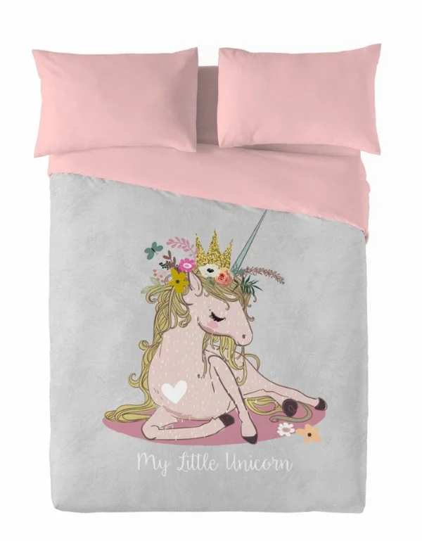 Blancheporte Couette Microfibre Enfant Petite Licorne 200 G/m² 1