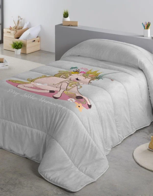 Blancheporte Couette Microfibre Enfant Petite Licorne 200 G/m² 3