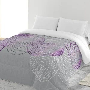 Blancheporte Couette Microfibre Imprimée Cercles Graphiques 200 G/m² 6